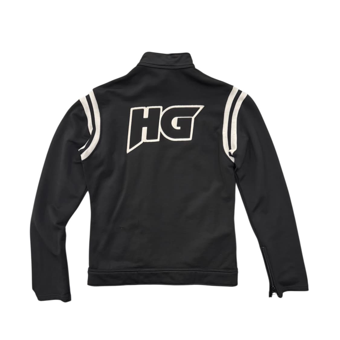 히스테릭글래머 바시티 트랙자켓 블랙 상품이미지2