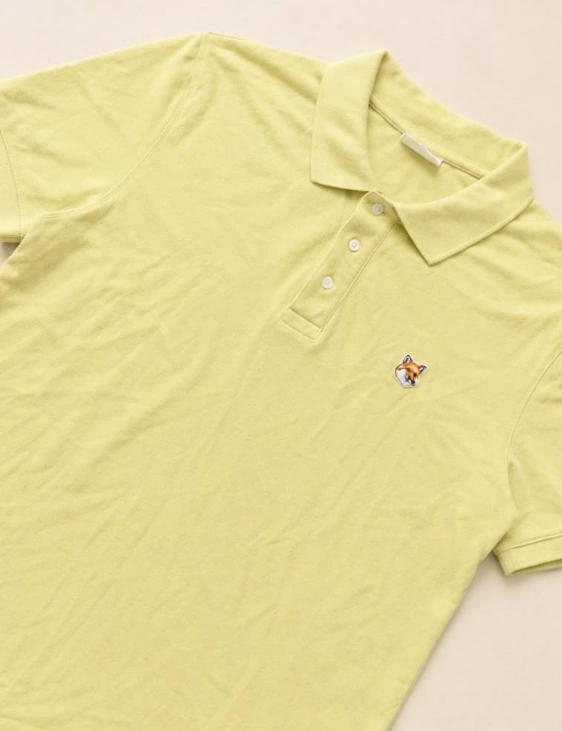 Maison kitsune 메종키츠네 옐로우 폭스 PK 상품이미지2
