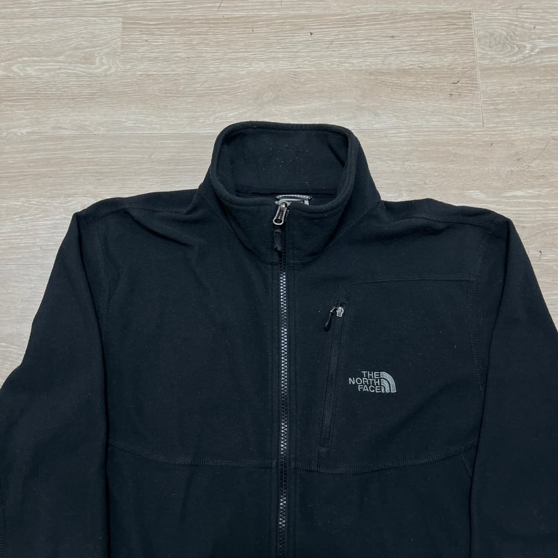 노스페이스 TKA 200 플리스 후리스 집업자켓 [블랙] M/95 상품이미지2