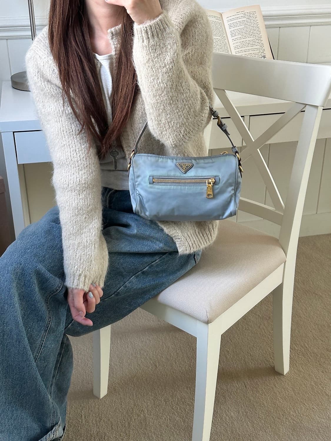 프라다 나일론 포치 미니백 상품이미지1