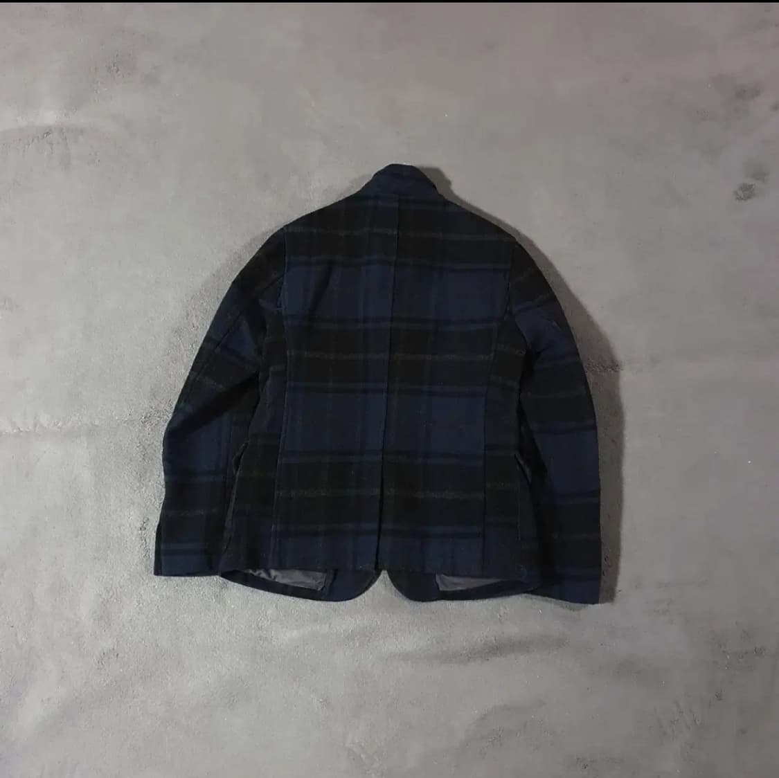 울리치 체크 울 헌팅 코트 자켓 S 상품이미지2