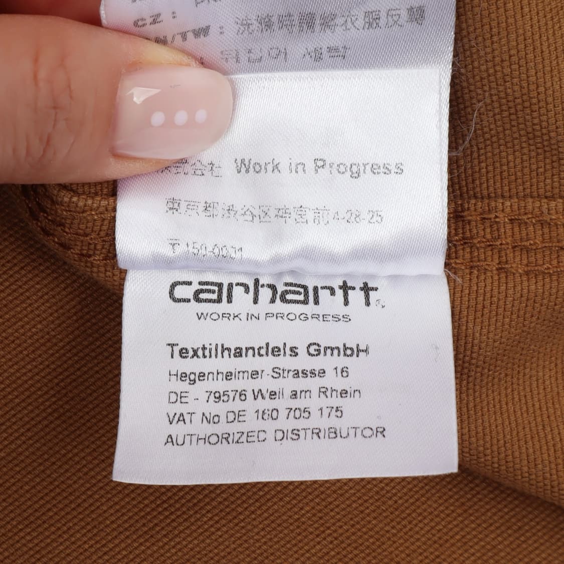 칼하트 카멜 캔버스 미시건 코트 자켓 상품이미지10