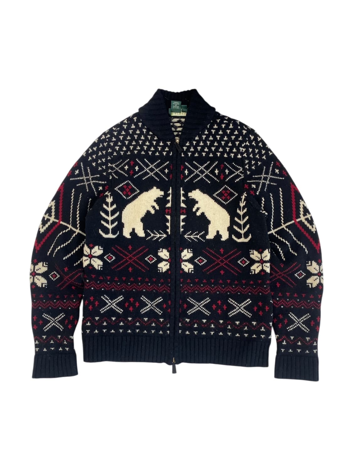 로렌 랄프로렌 램스울 집업 스웨터  상품이미지1