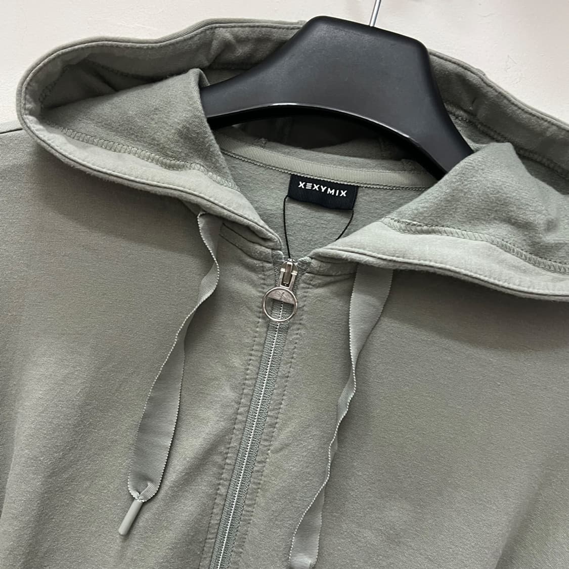 젝시믹스 에어 마일드 크롭 후드 집업 S 상품이미지3