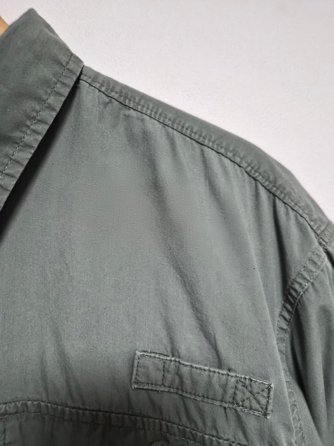 랭글러Wrangler 투포켓 반팔 워크 셔츠 2XL - S384 상품이미지2