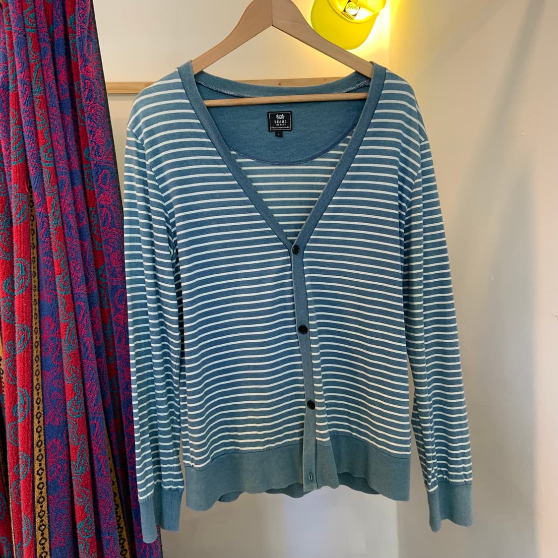 빔즈하트 스트라이프 가디건 상품이미지1