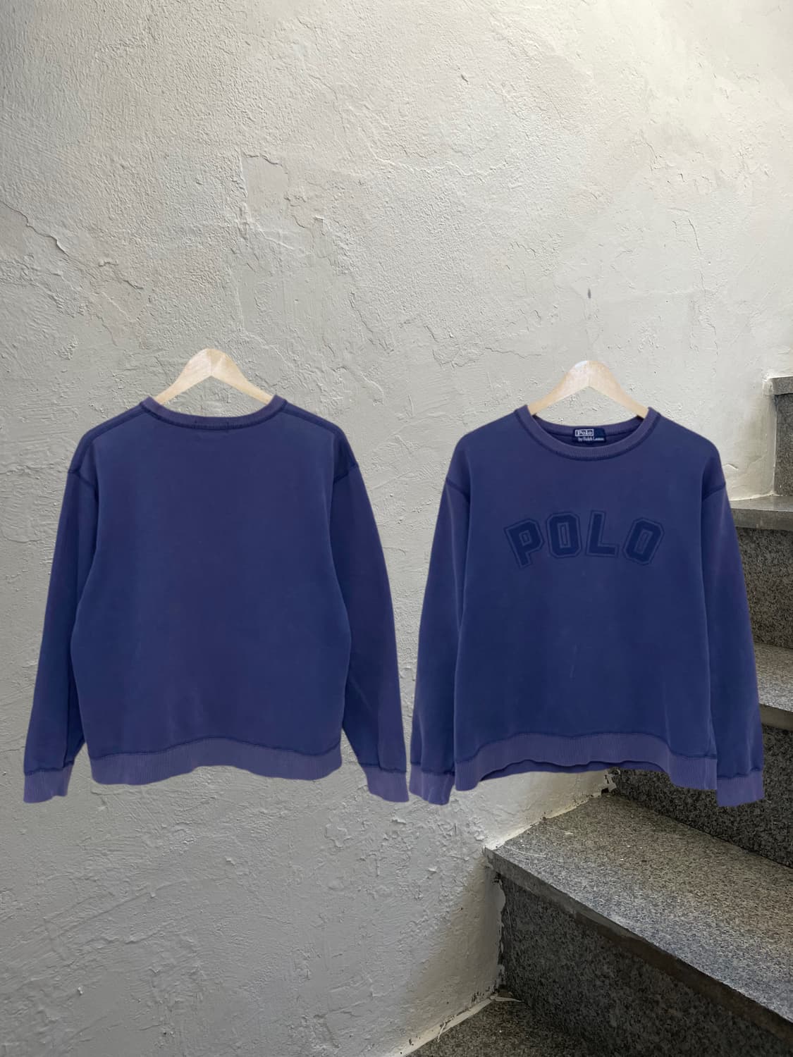 POLO ralph lauren sun faded sweat shirts 상품이미지2