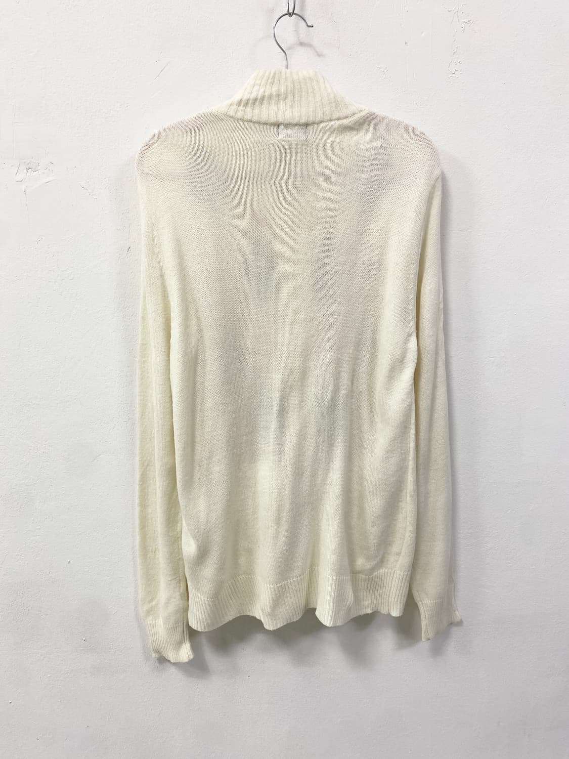 [OPST] 로걀 핑크 그레이 로걀 니트 집업 상품이미지5