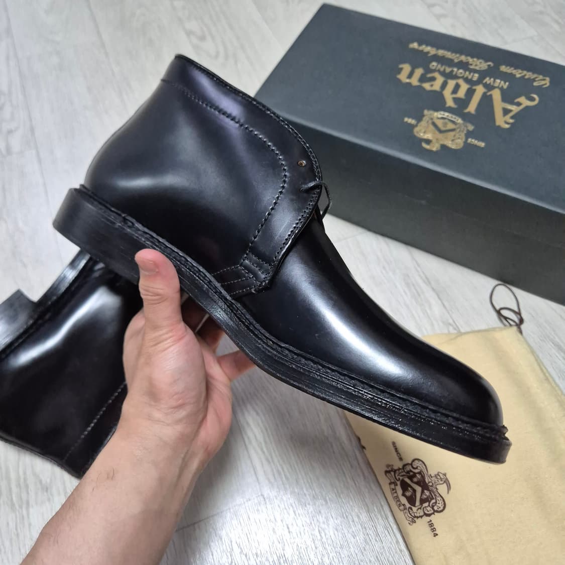 새상품 [8.5E]알든 1340 코도반 처카부츠 990 9901 1339 상품이미지2