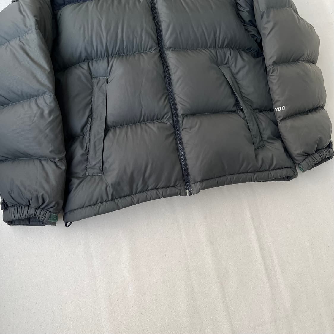 노스페이스 센터로고 눕시 700 다운 자켓 상품이미지3