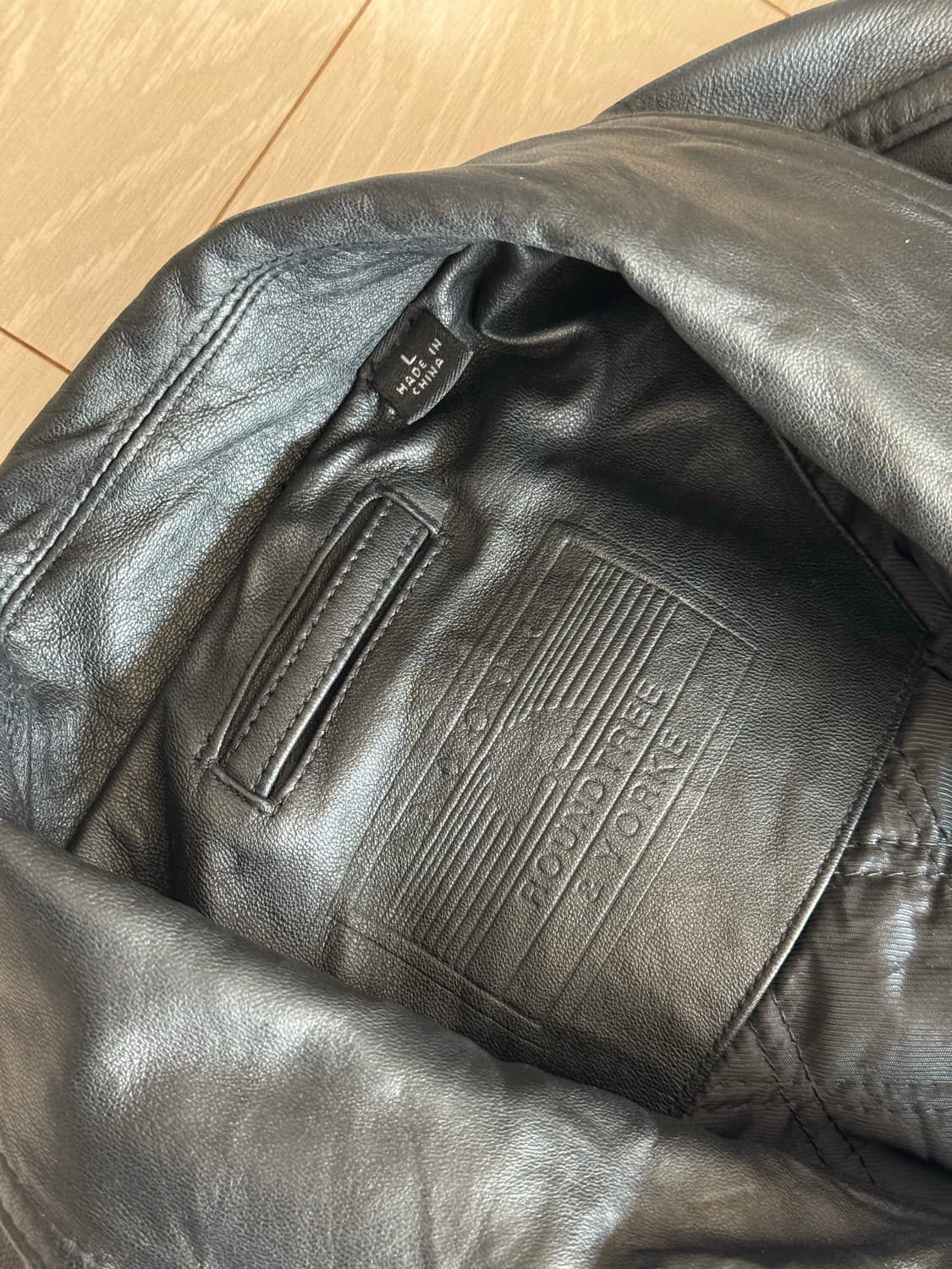 [L]라운드트리 앤 요크 램스킨 레더 카코트 양가죽 자켓 상품이미지4