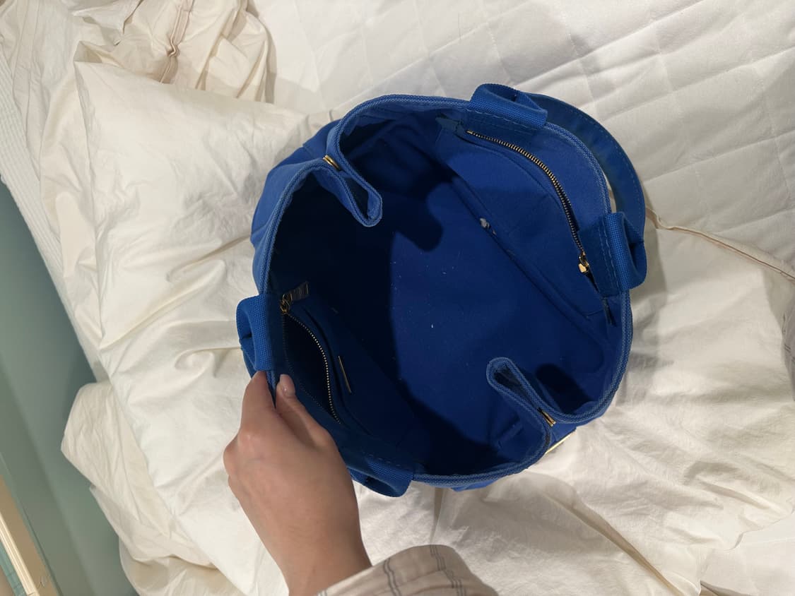 프라다 블루 도트백 상품이미지3