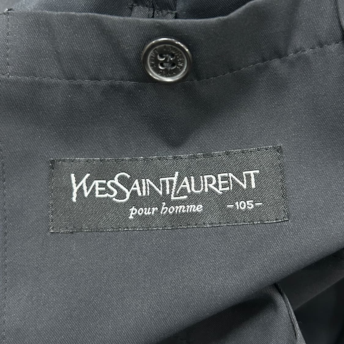 입생로랑 90s 아카이브 폴리쉘 자켓(105) 상품이미지9