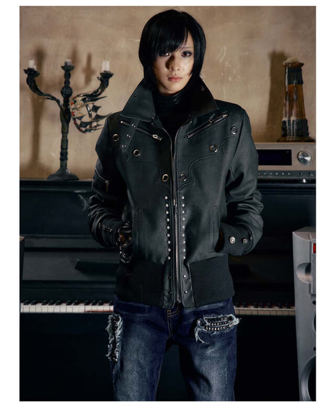 B.access에서 구매한 Paiki 레더자켓 새제품 판매합니다 상품이미지8