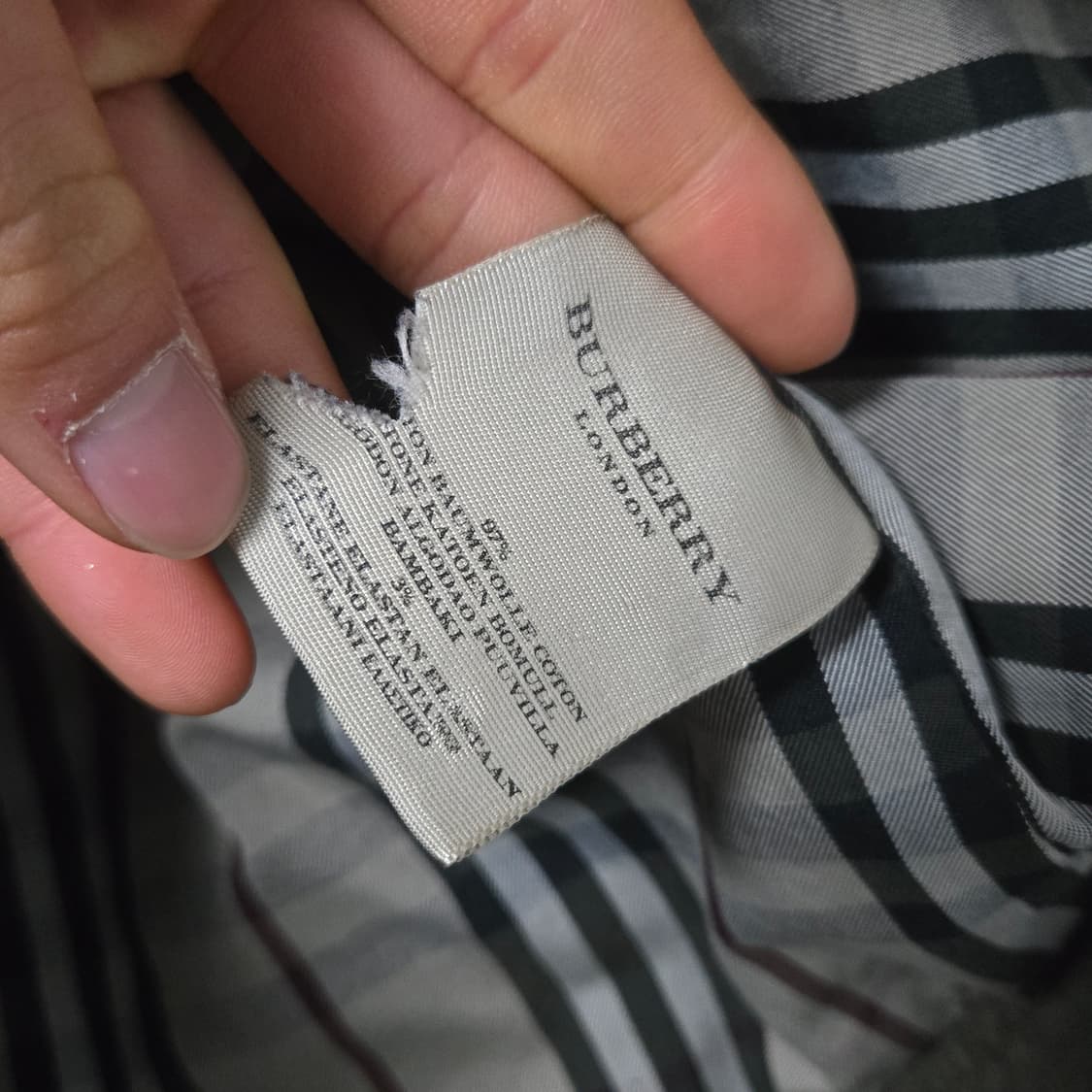 버버리 카키 코듀로이 자켓 / 여성 자켓/ 여자 자켓  상품이미지5