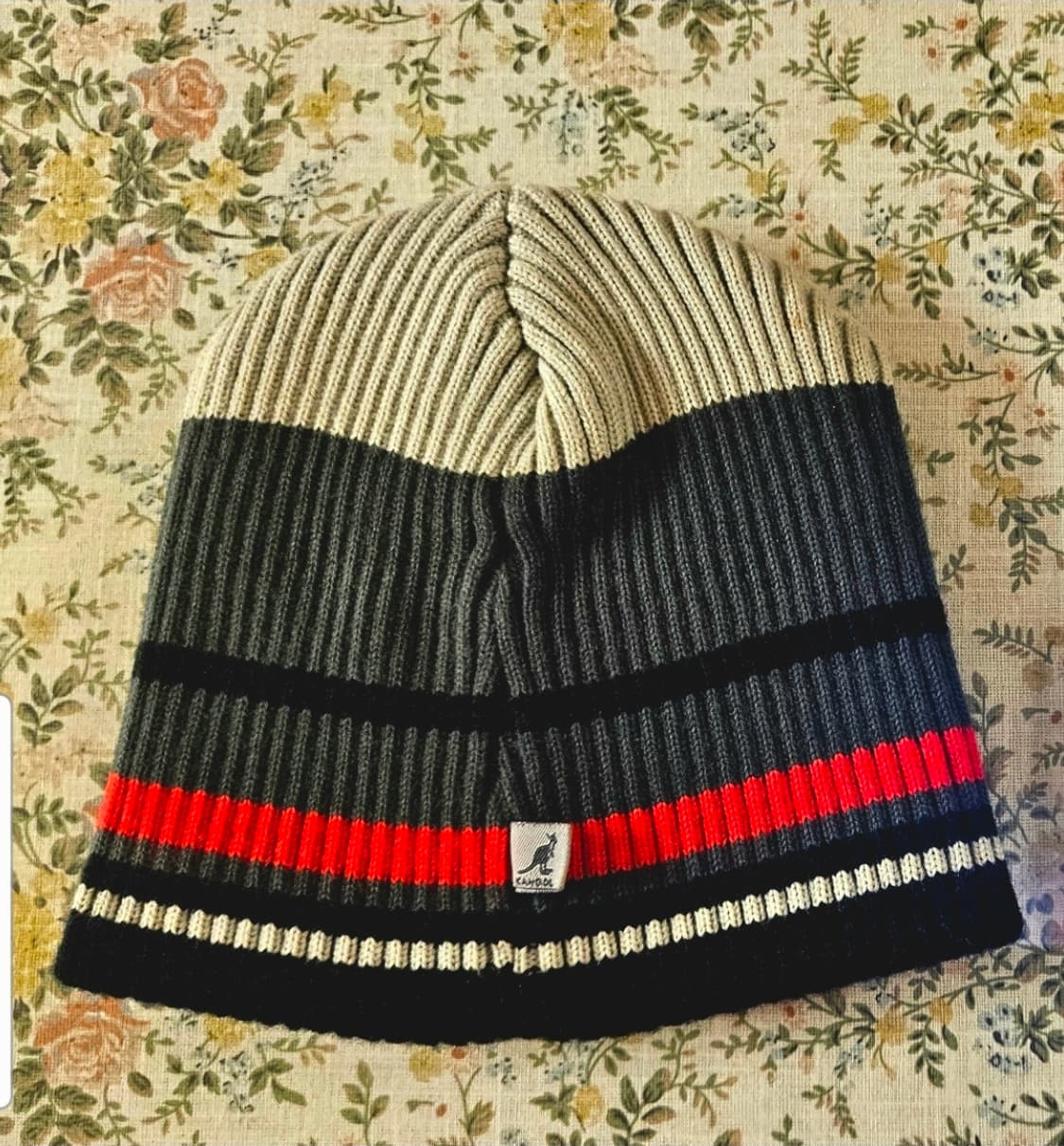 캉골 스트라이프 립 비니 상품이미지2