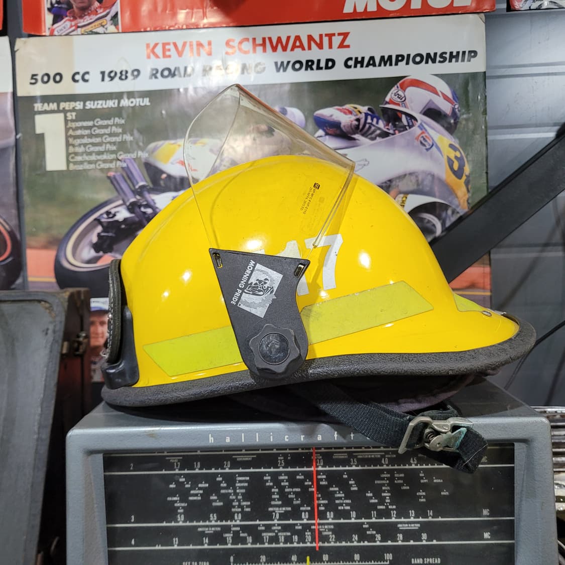 미 빈티지 소방헬멧 상품이미지3