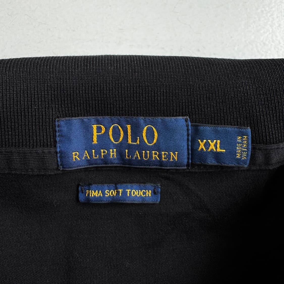폴로 XXL 신형 포니 PK 카라 반팔 티셔츠 블랙 상품이미지4