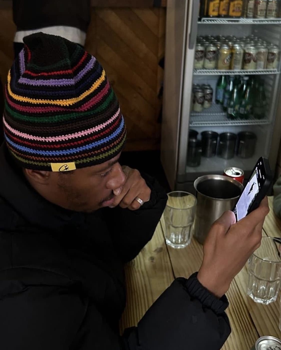 블랙 코르테이즈 크로셰 비니 상품이미지1