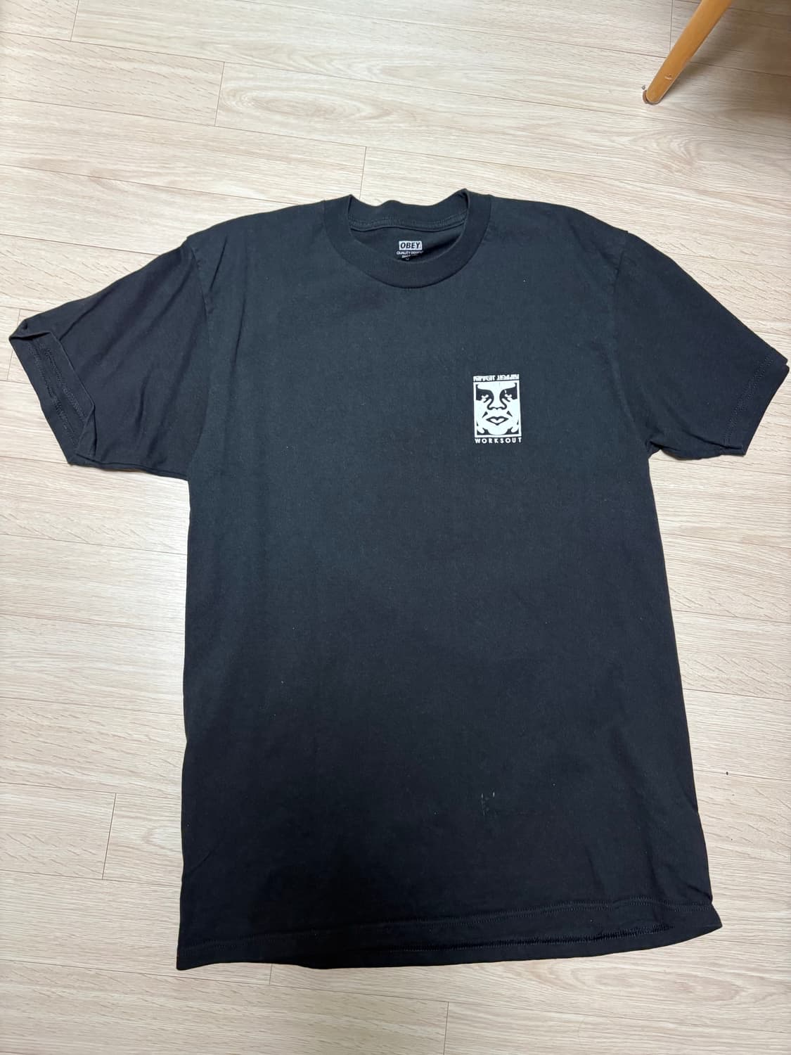 오베이XWORKSOUT 콜라보 반팔 상품이미지1