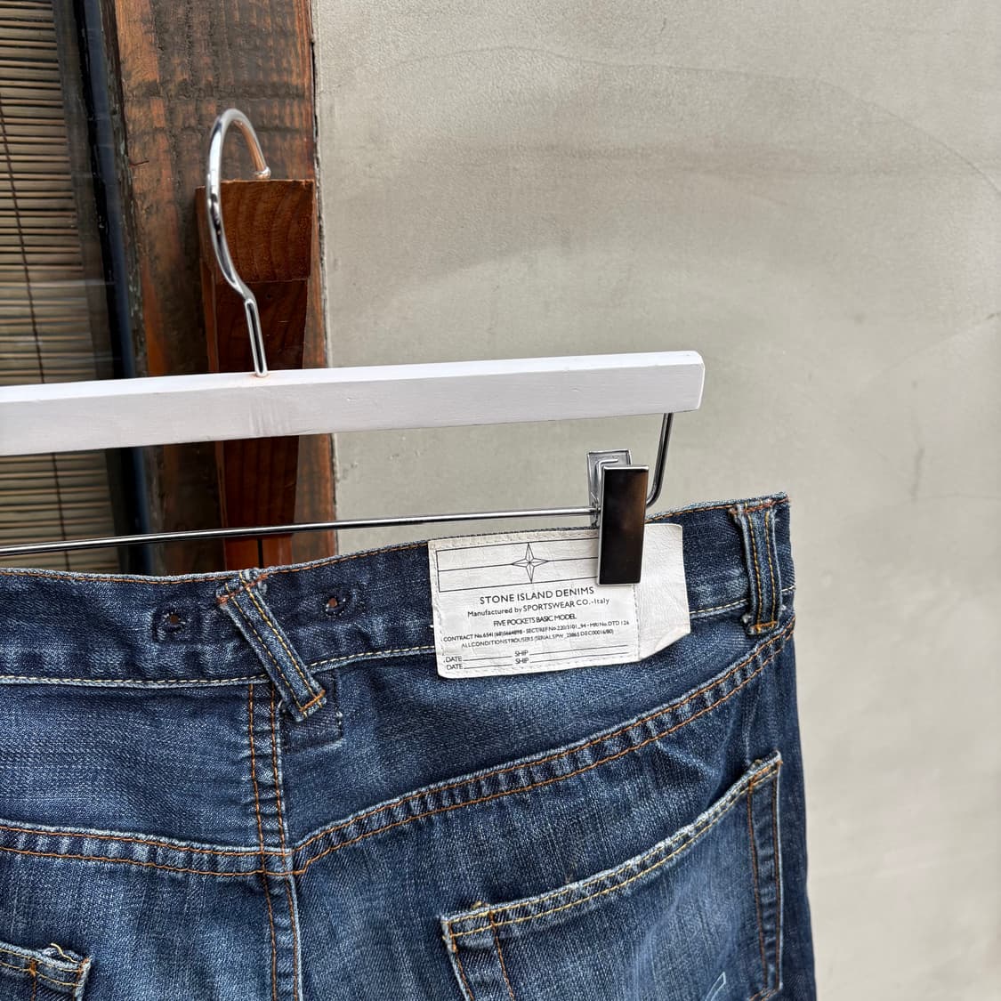 스톤아일랜드 데님스 파이브 포켓 베이직 데님 상품이미지5