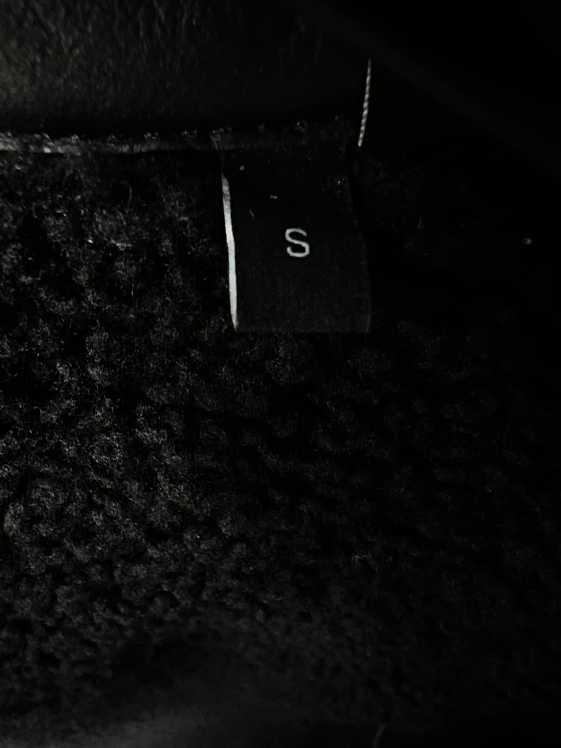 띠어리 블랙 양모 무스탕 상품이미지4