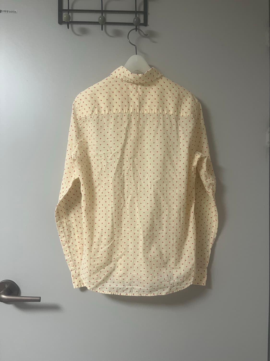 코튼 100% 도트 셔츠 상품이미지2