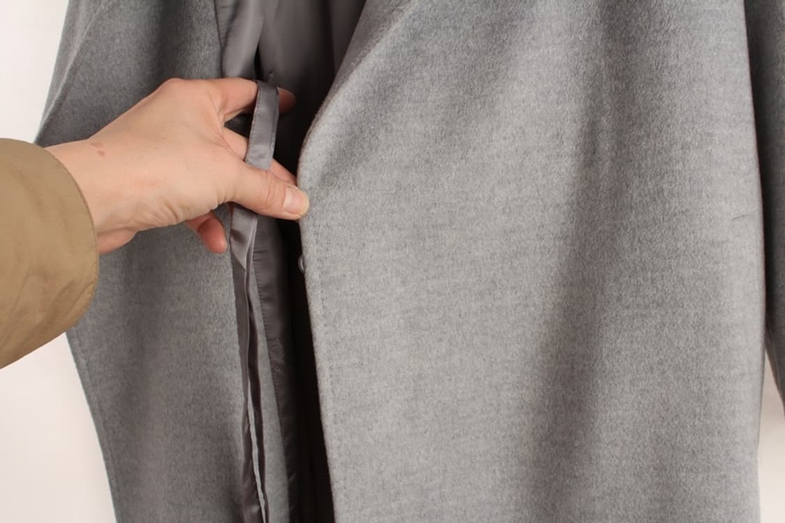 우먼S 고비 캐시미어 폭스퍼 로브 코트 상품이미지7