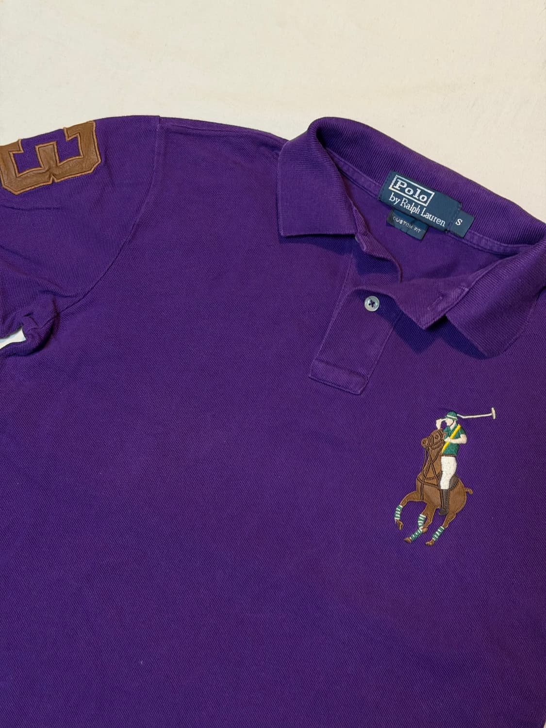 폴로 랄프로렌 빅포니 멀티포니 카라티 퍼플 상품이미지2