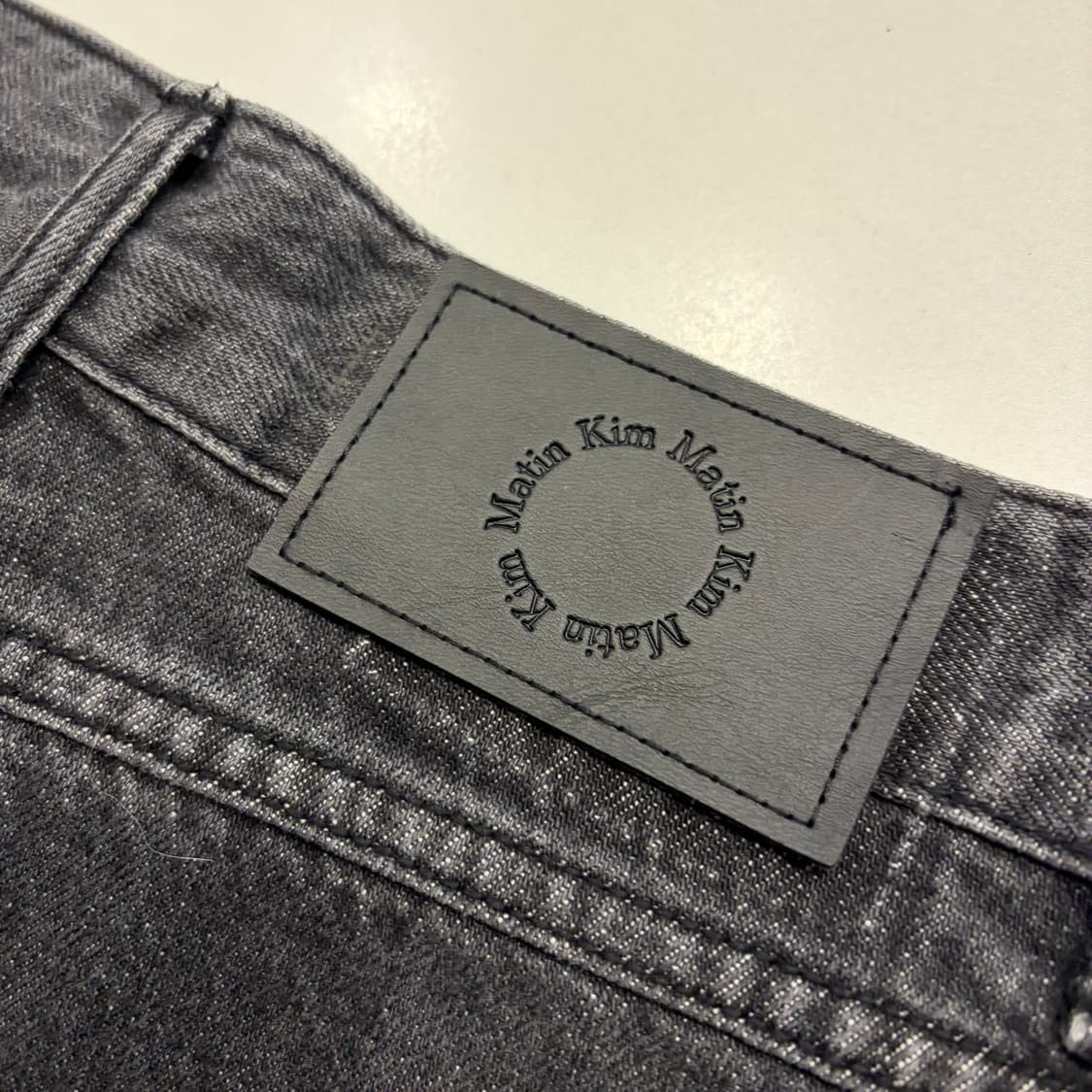 [S] 24s 마뗑킴 데님 언발란스 플리츠 스커트 C244 상품이미지3