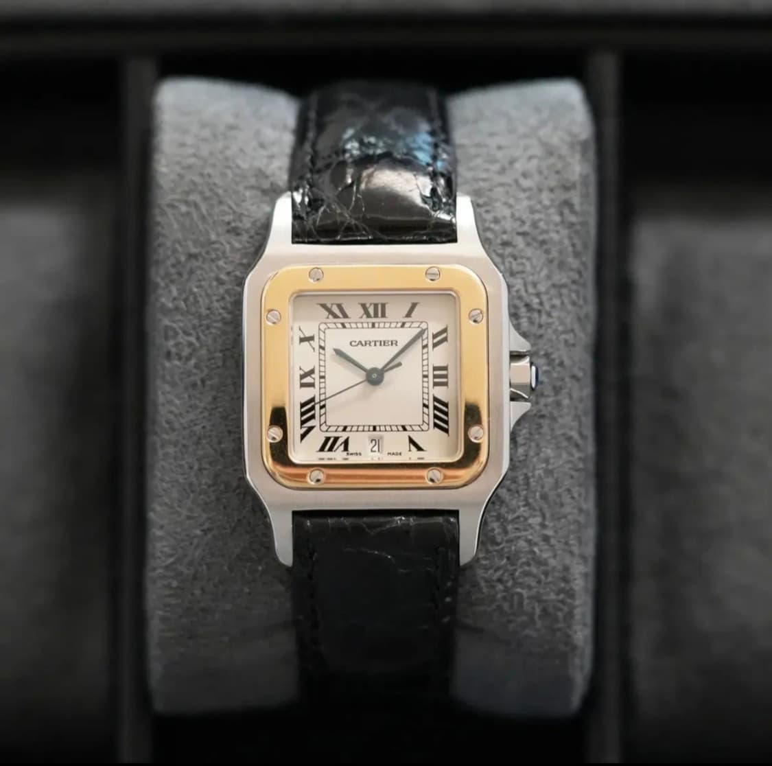 까르띠에 산토스 갈베 콤비 LM 라지사이즈 상품이미지3