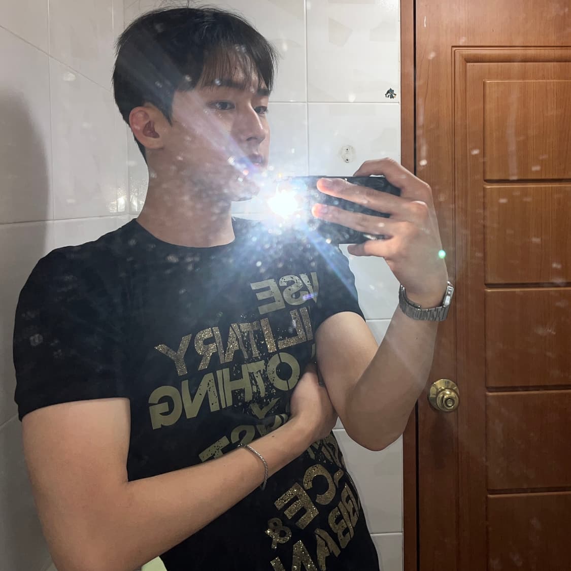 Dolce & Gabbana y2k 레터링 프린트 티셔츠 상품이미지2