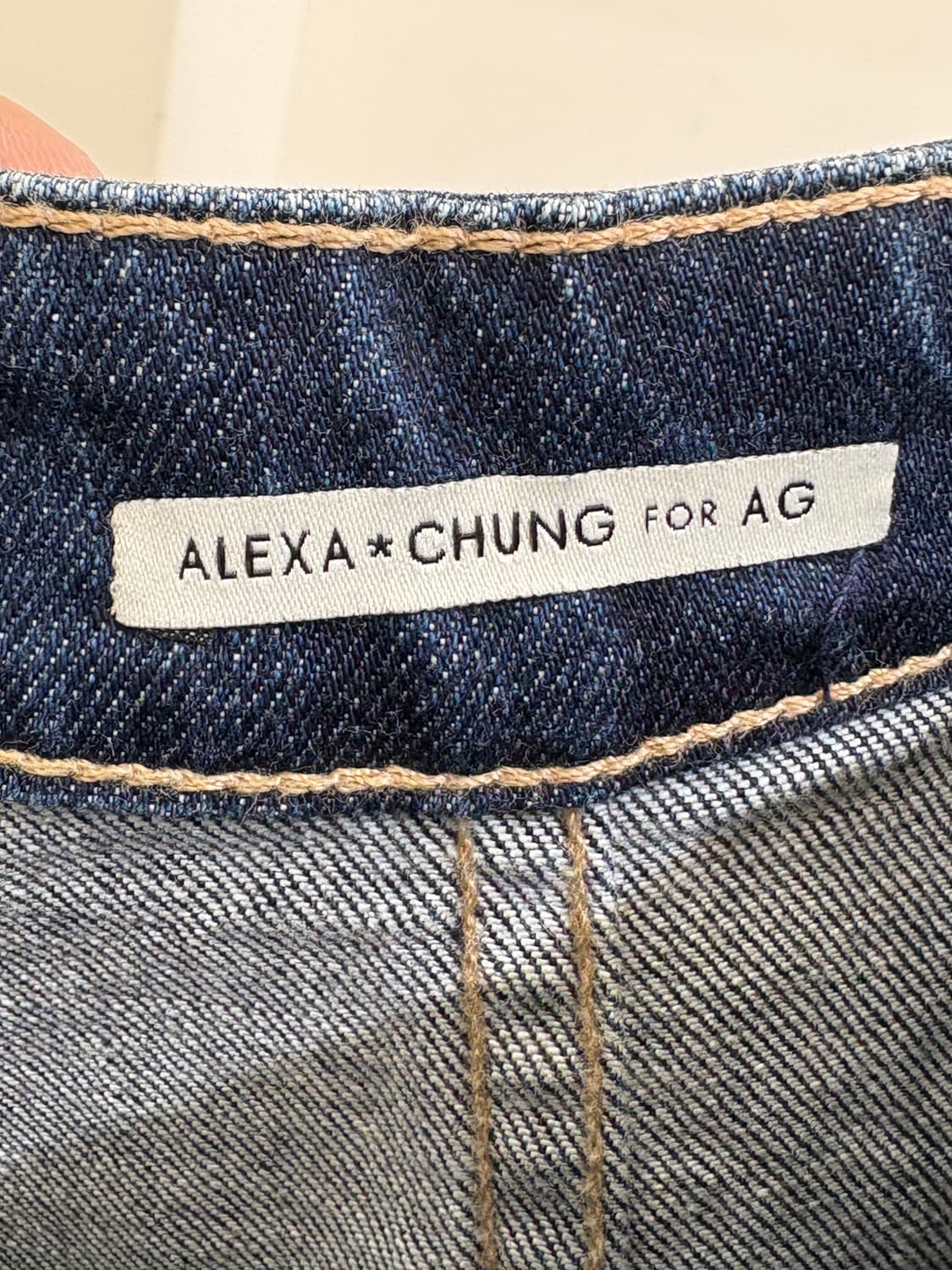 ALEXA CHUNG FOR AG(Made in USA) 데님스커트 상품이미지6