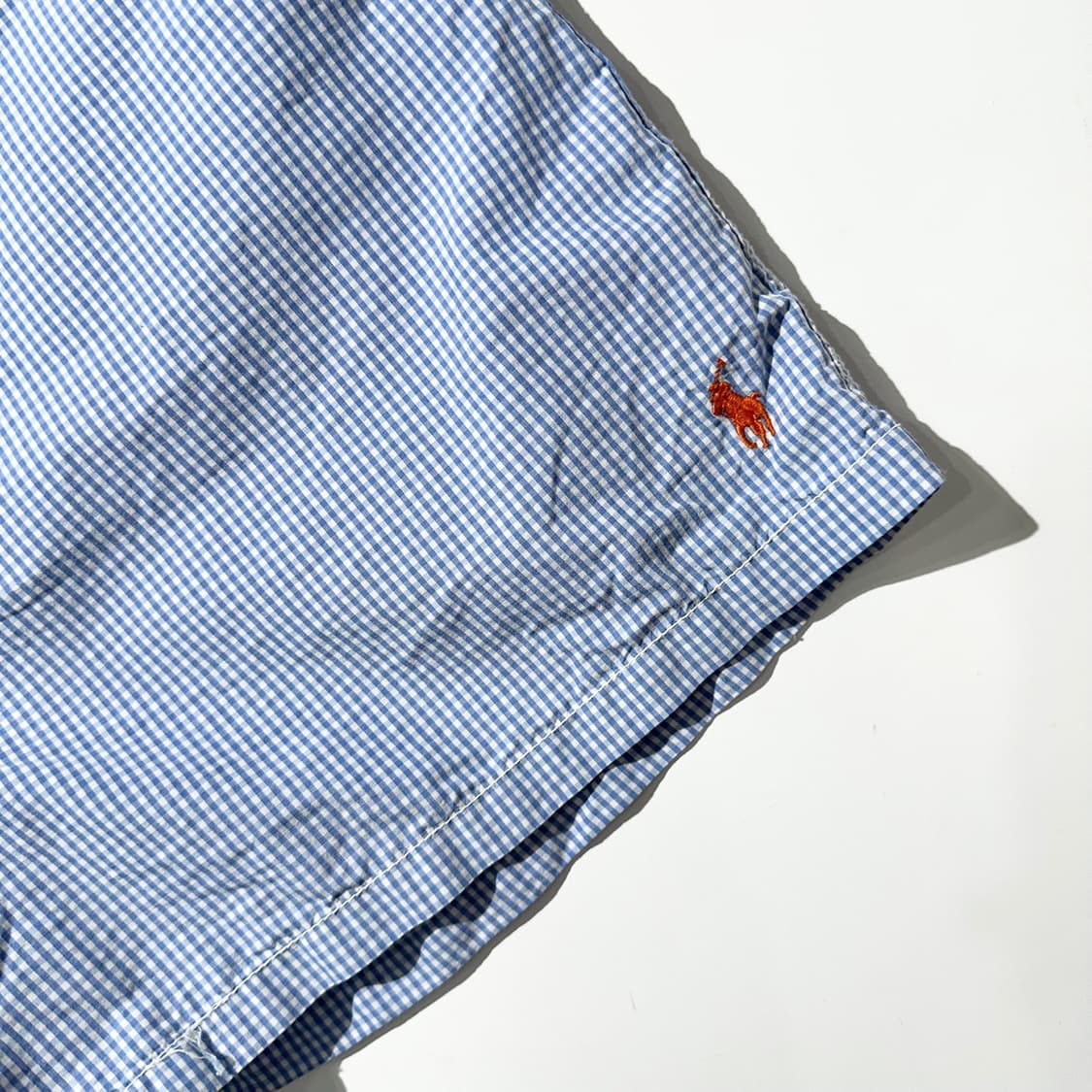 폴로 랄프로렌 깅엄체크 스윔팬츠 반바지 상품이미지4