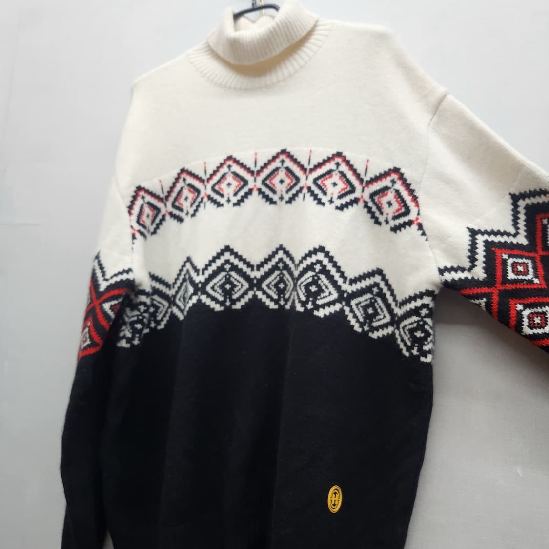 헤지스 노르딕 패턴 터틀넥 스웨터 XL 상품이미지2