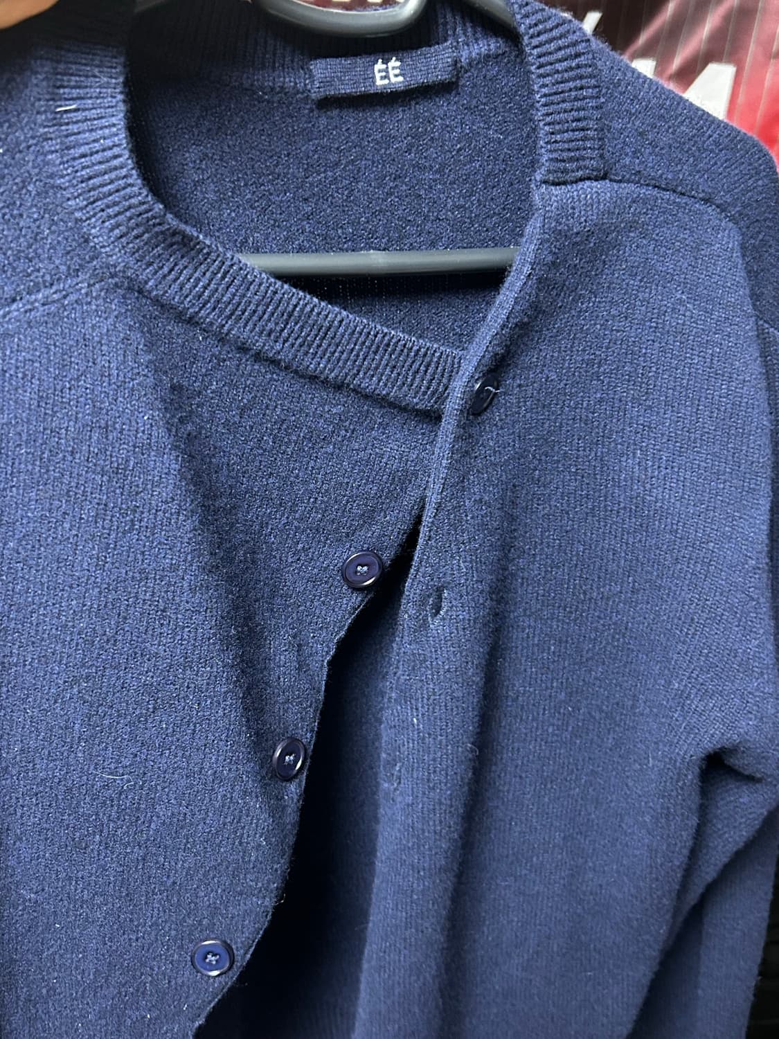 누마레 EE 사선 가디건 상품이미지4