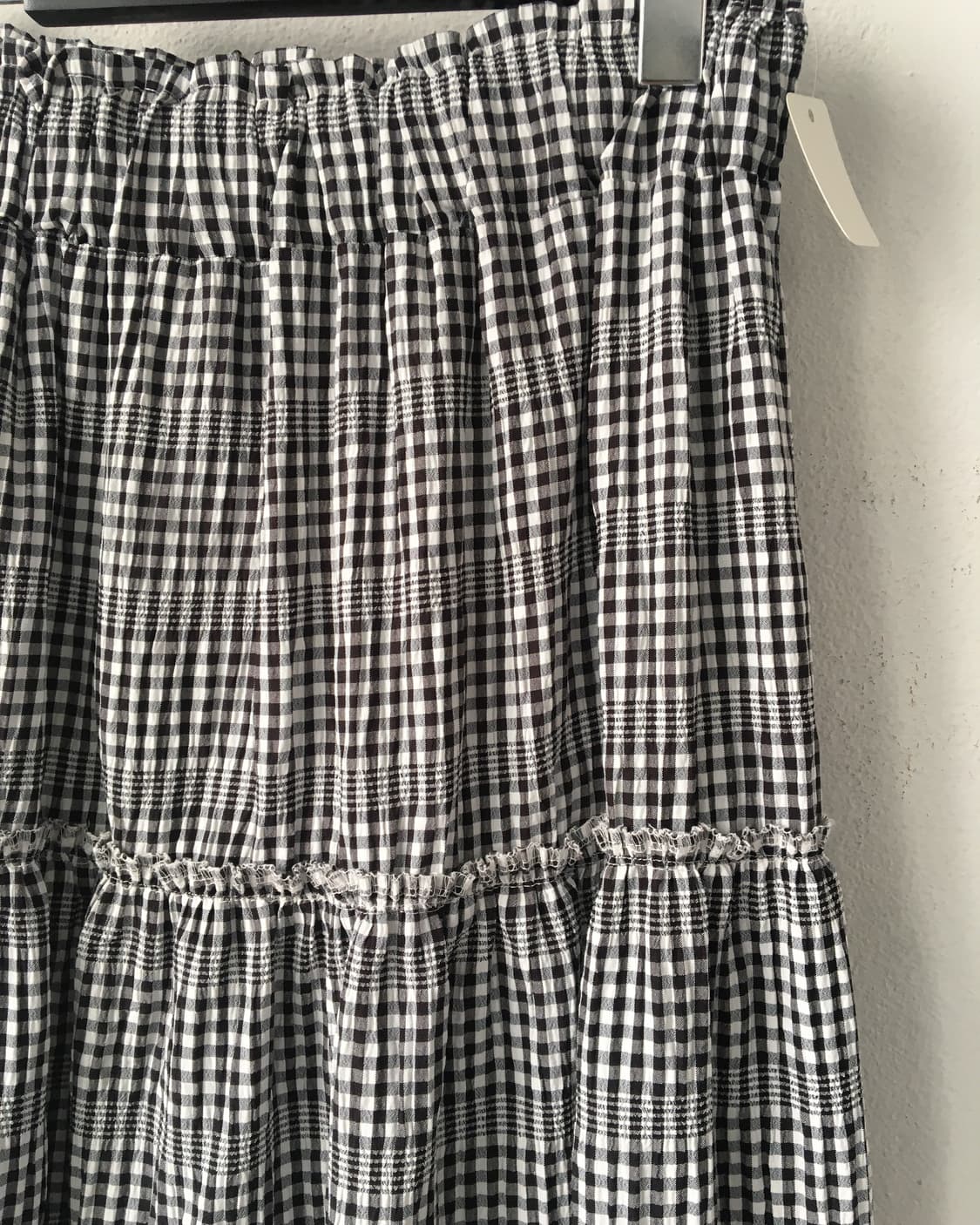 Check pattern skirt 상품이미지2