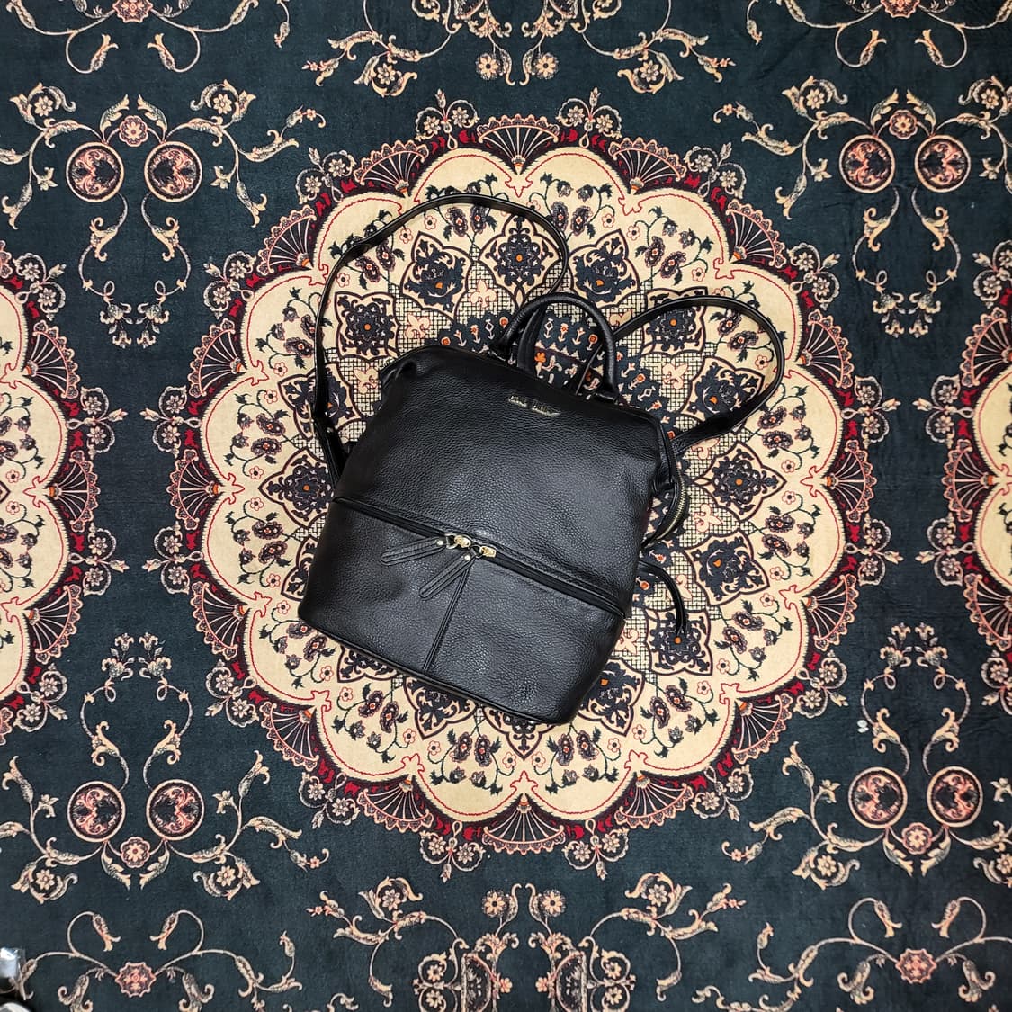 NICOLE 레더 백팩 상품이미지1