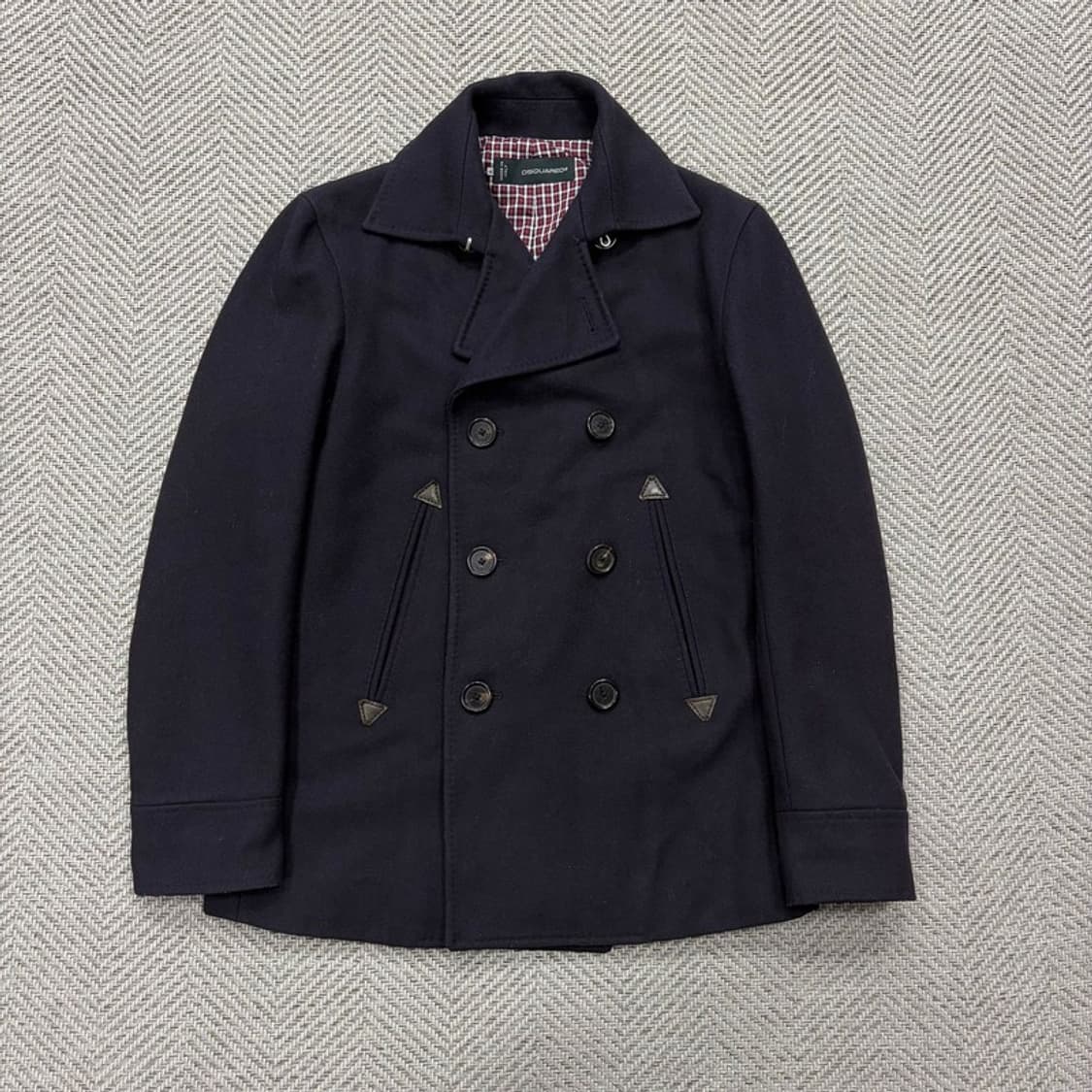 다스퀘어드2 울블렌드 피코트 v2037 상품이미지1