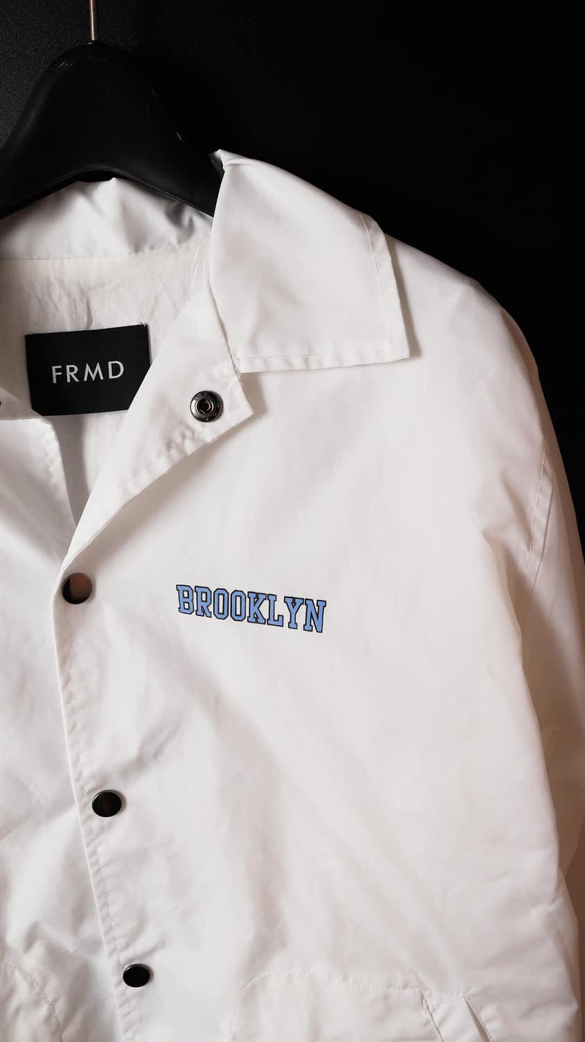 FRMD 브루클린 흰색 코치자켓 상품이미지3