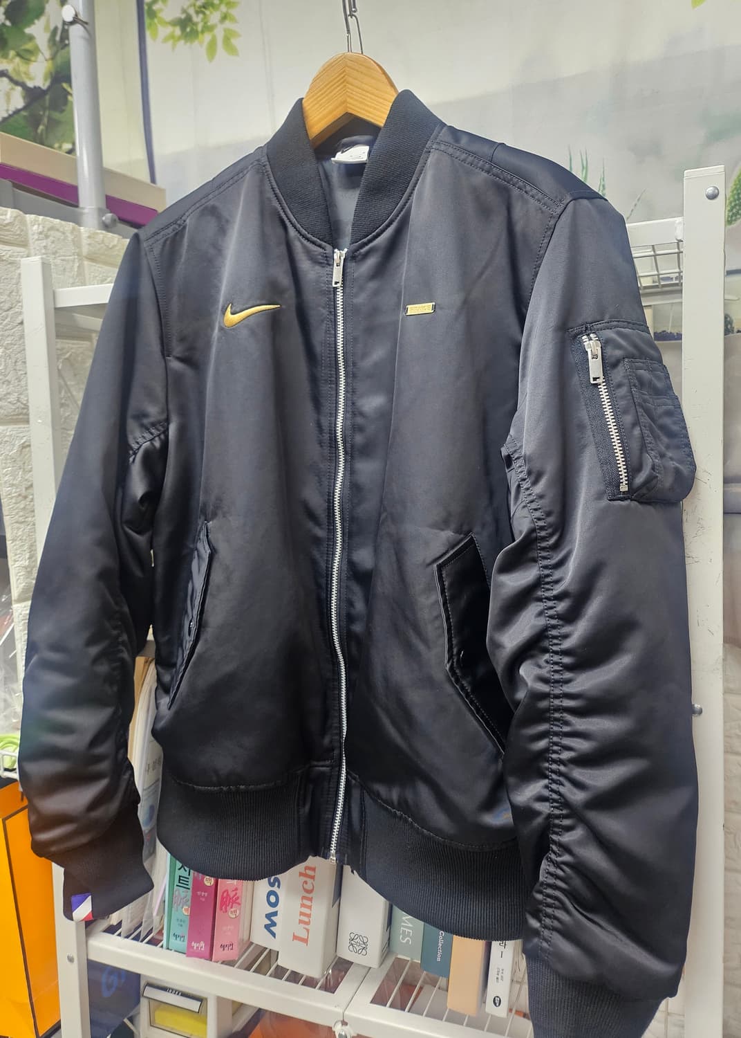 나이키 펑크 항공패딩점퍼 100 봄버자켓 FFF 블루종 XD41 상품이미지2