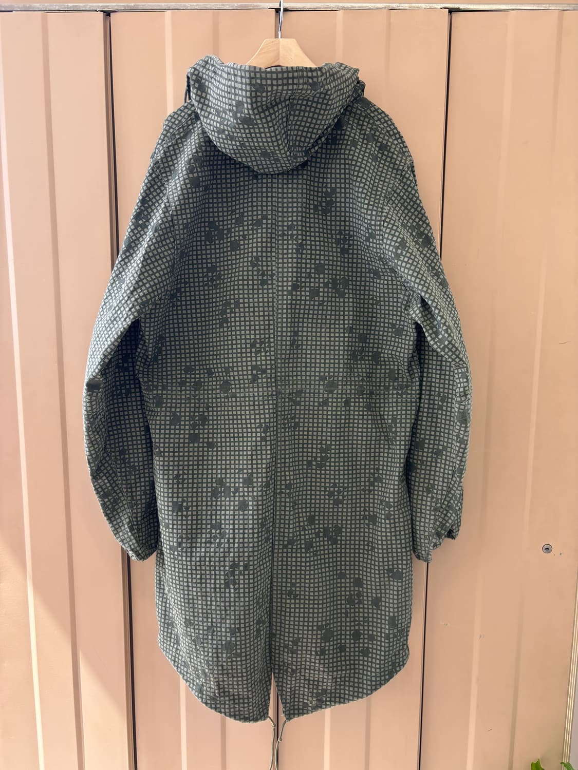 80‘s 미군 오리지널 나이트 데저트 카모 피쉬테일 파카 상품이미지9