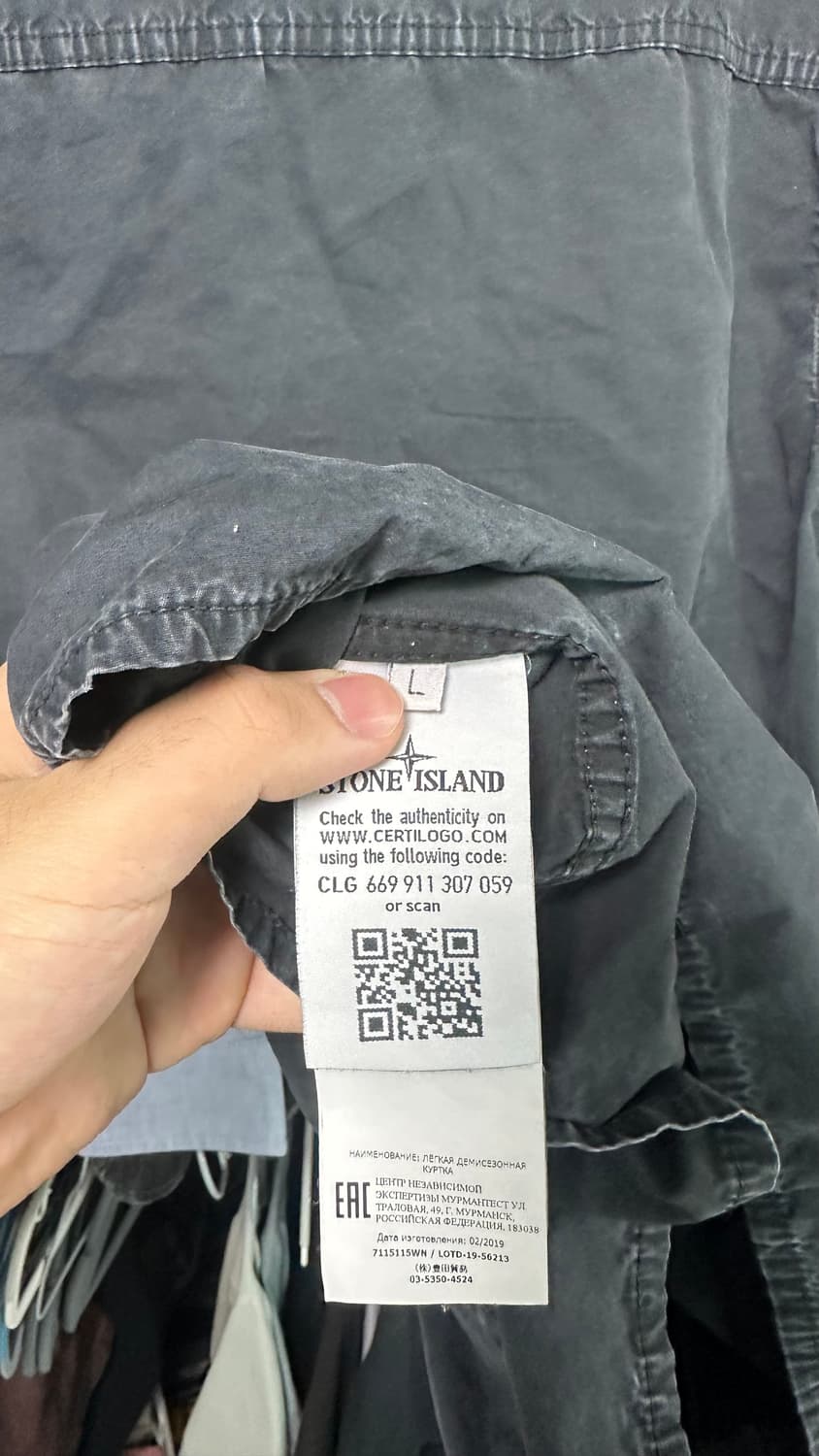 스톤아일랜드 오버셔츠 L 정품 상품이미지7