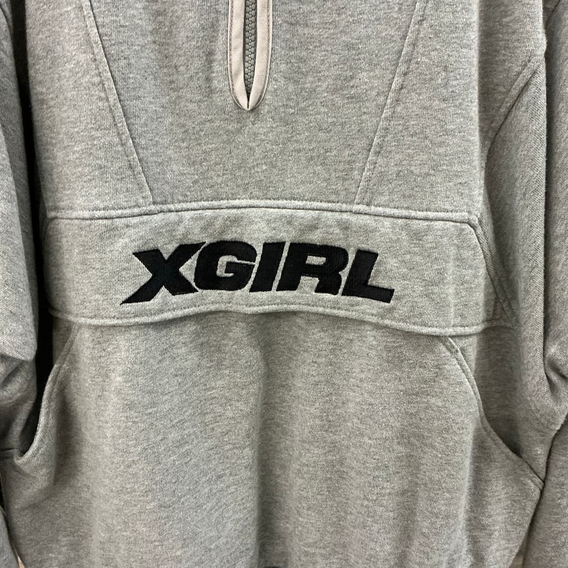 엑스걸 스웨트 하프집업 상품이미지3