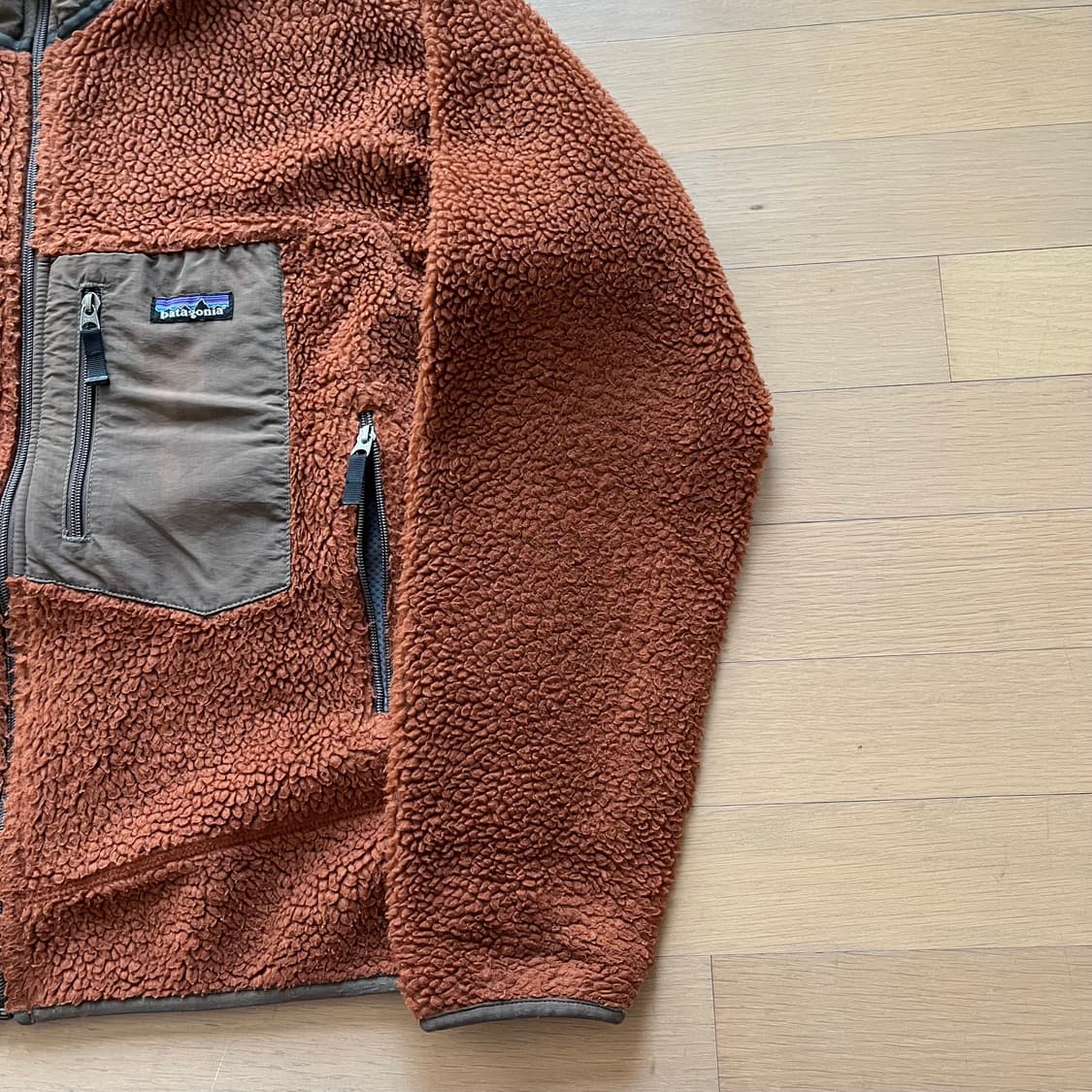 2008년 파타고니아 레트로X 플리스 자켓 오렌지브라운 상품이미지4