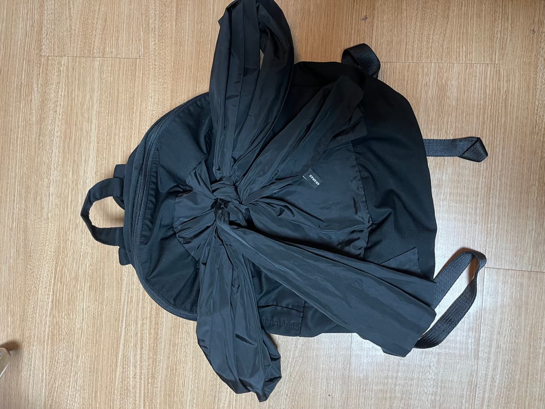 Knotted Backpack Type A (Black) 상품이미지4