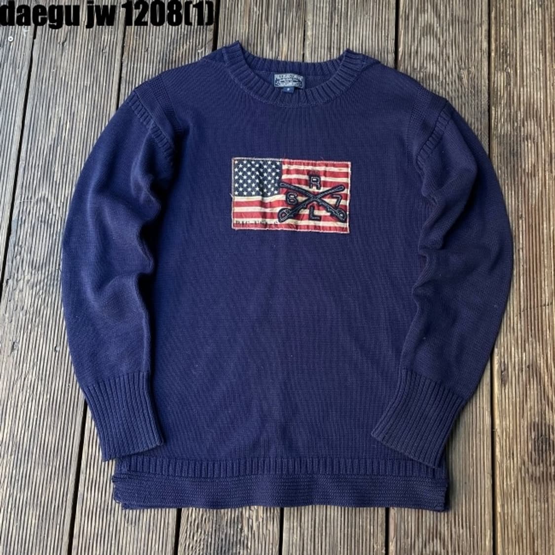 폴로 성조기 니트 상품이미지1