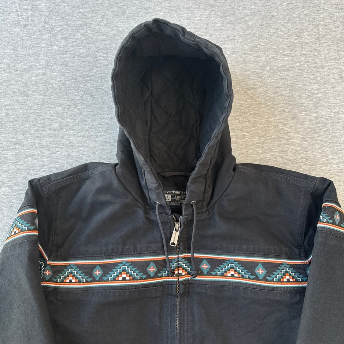 L 칼하트 50주년 기념 한정판 몬타나 액티브 자켓-블랙 상품이미지2