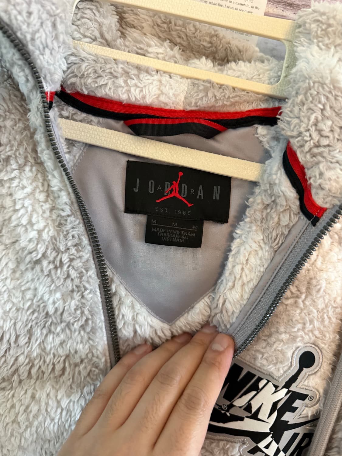 조던 후리스 후드집업 상품이미지2