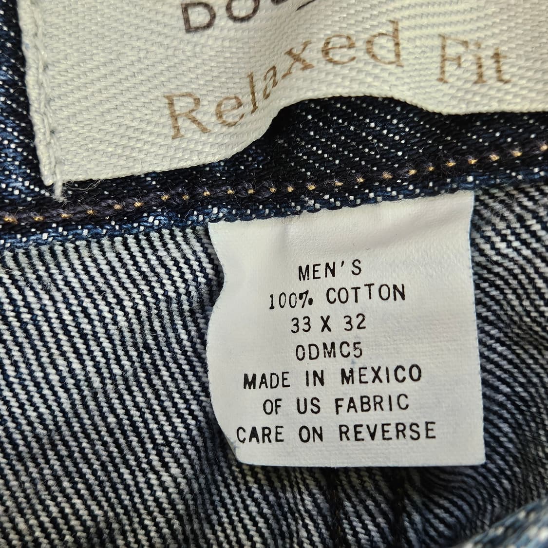 엘엘빈 릴렉스핏 데님 중청 상품이미지6